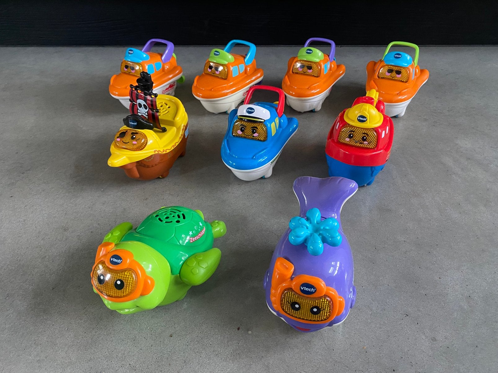 Vtech Blub Blub bad/waterpret boot/dier, zgan, Ophalen of Verzenden, Zo goed als nieuw