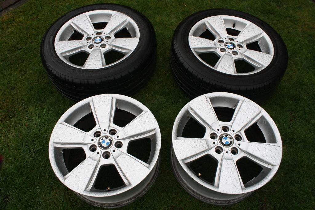 Set BMW  BBS 18 inch  5-gaats LM wielen/velgen, Ophalen, 18 inch, Velg(en), 235 mm