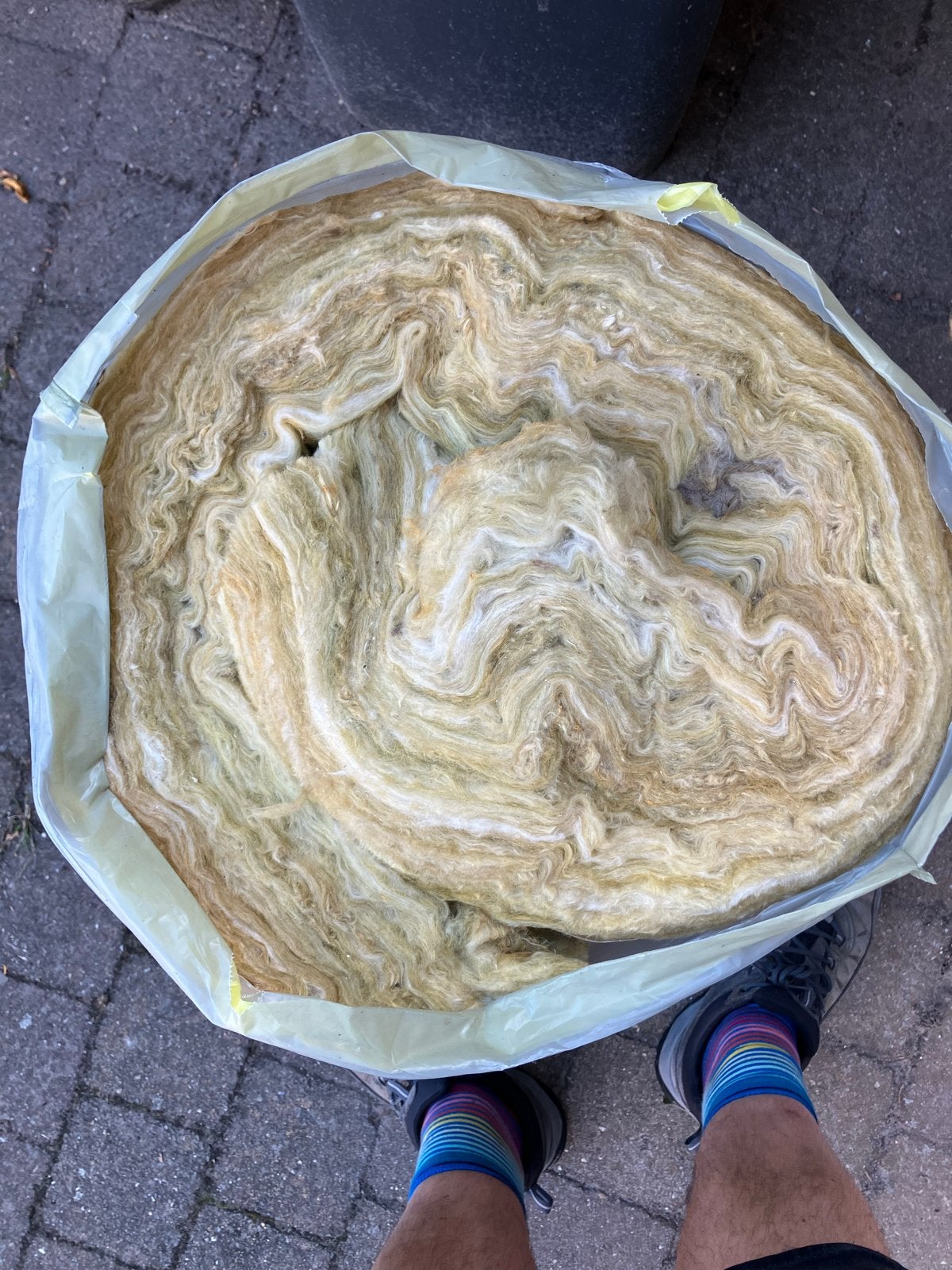 Isolatie glaswol ISO waarde 3,0 - ca. 1,5 meter, Doe-het-zelf en Verbouw, Isolatie en Afdichting, Ophalen, Gebruikt, Minder dan 5 m²