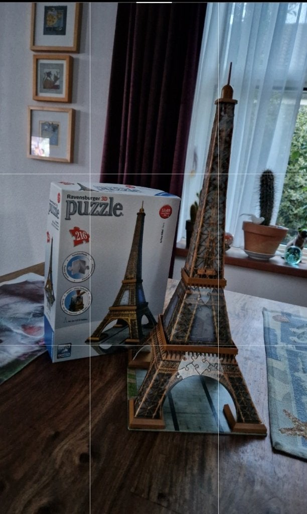 3D puzzel Eiffeltoren, Ophalen of Verzenden, 500 t/m 1500 stukjes, Zo goed als nieuw, Rubik's of 3D-puzzel