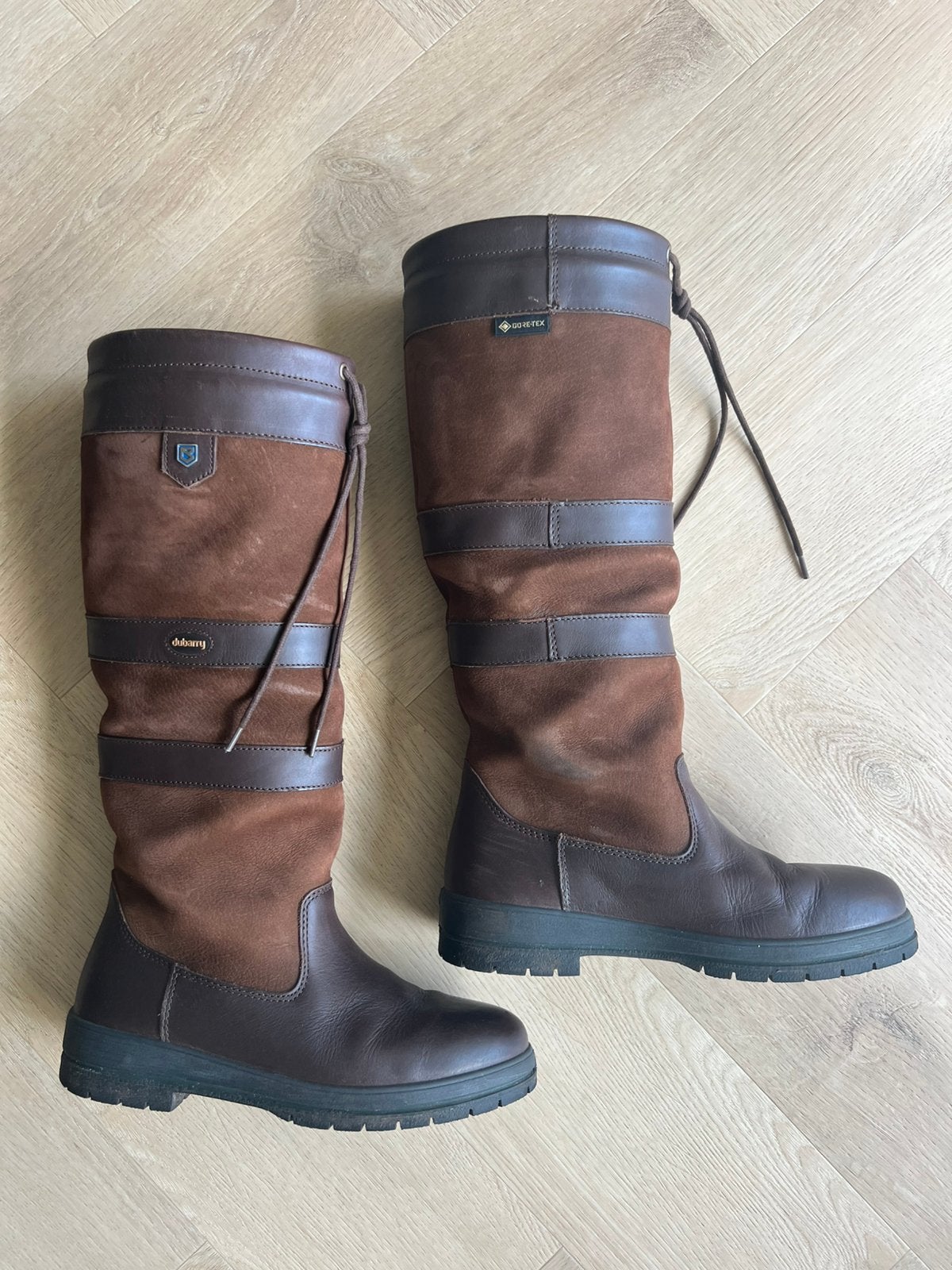 Dubarry Galway outdoor laarzen maat 39, Ophalen, Hoge laarzen, Bruin, Zo goed als nieuw