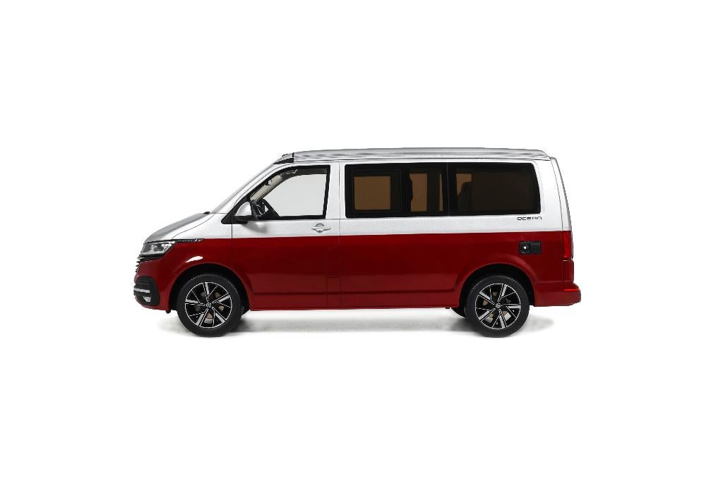 OttoMobile 1:18 Volkswagen T6.1 California Ocean Fortana red, Hobby en Vrije tijd, Modelauto's | 1:18, OttOMobile, -, Nieuw, Ophalen of Verzenden
