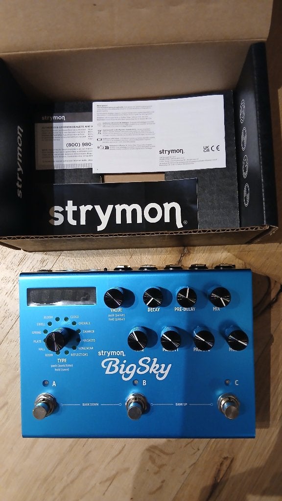 Strymon Big Sky (Bigsky) en Soma Warp, Ophalen of Verzenden, Nieuw