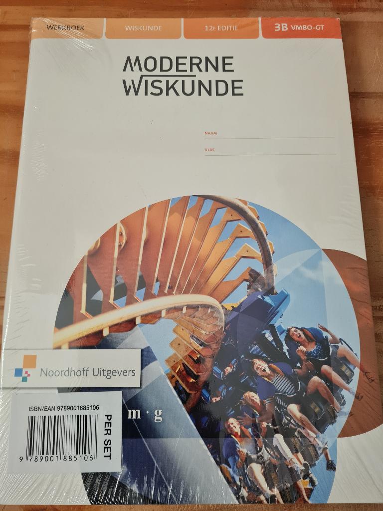 Moderne Wiskunde 3B / VMBO-GT, VMBO, Verzenden, Nieuw, Wiskunde B