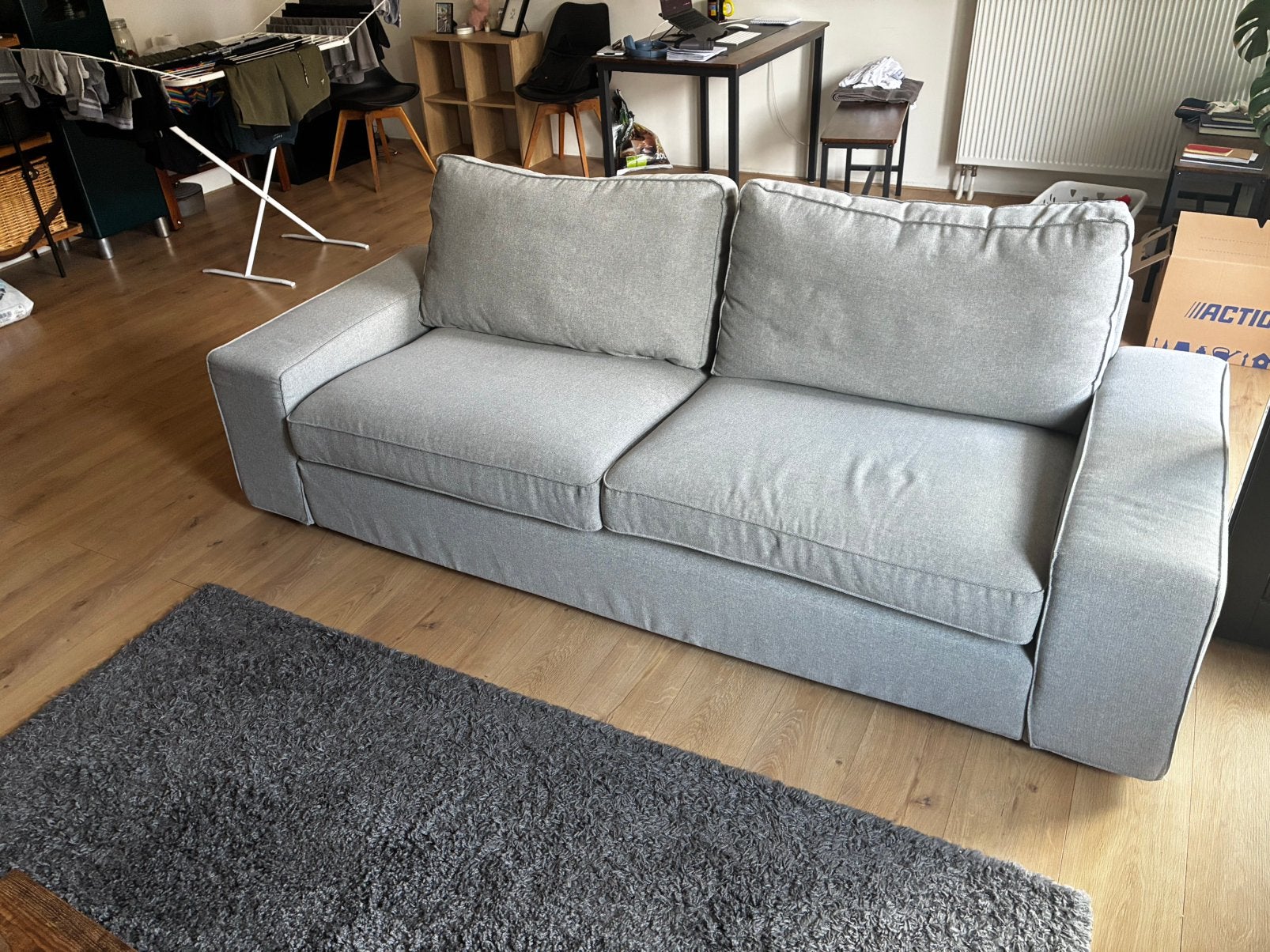 Ikea KIVIK 3 seat sofa, Ophalen, Zo goed als nieuw, 75 tot 100 cm