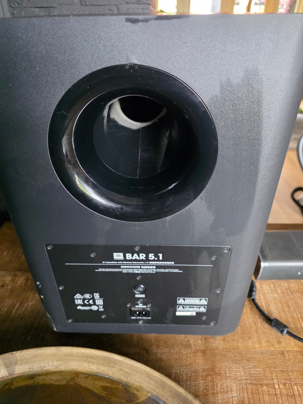 JBL sound bar. Zie foto's., Ophalen of Verzenden