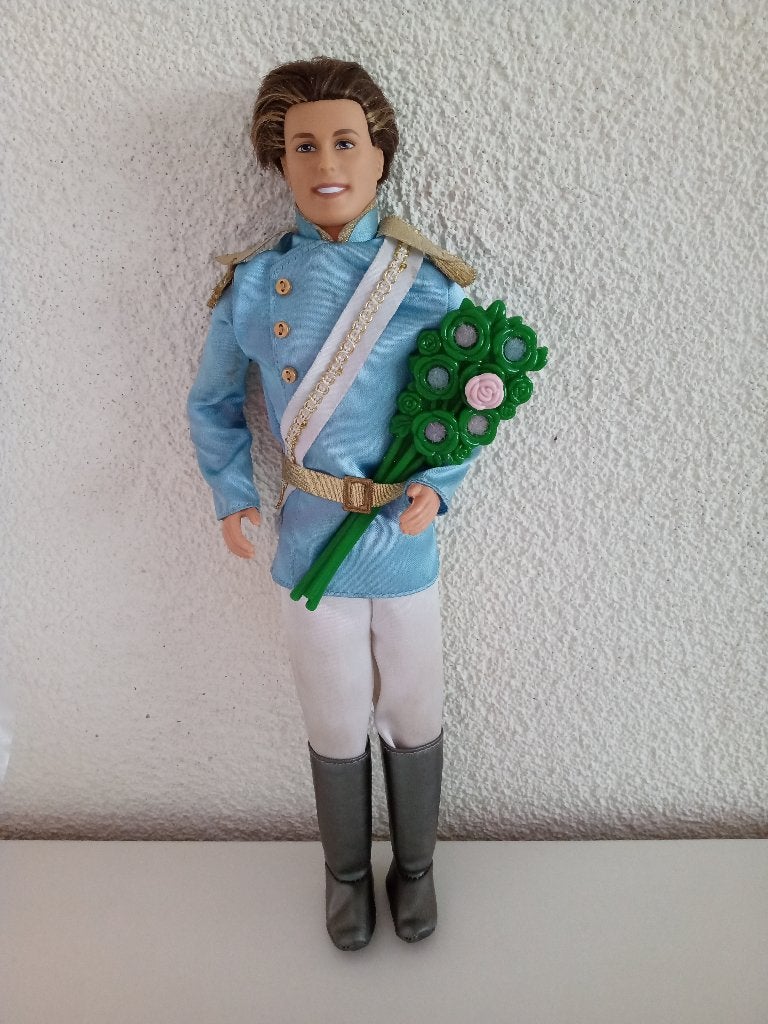 Barbie Fairy Tale Prince B6384, Verzamelen, Poppen, Ophalen of Verzenden, Gebruikt, Pop