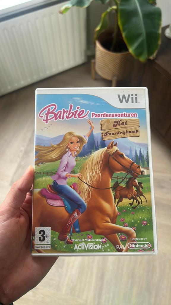 Wii Barbie paardenavonturen, 1 speler, Ophalen, Zo goed als nieuw, Vanaf 3 jaar