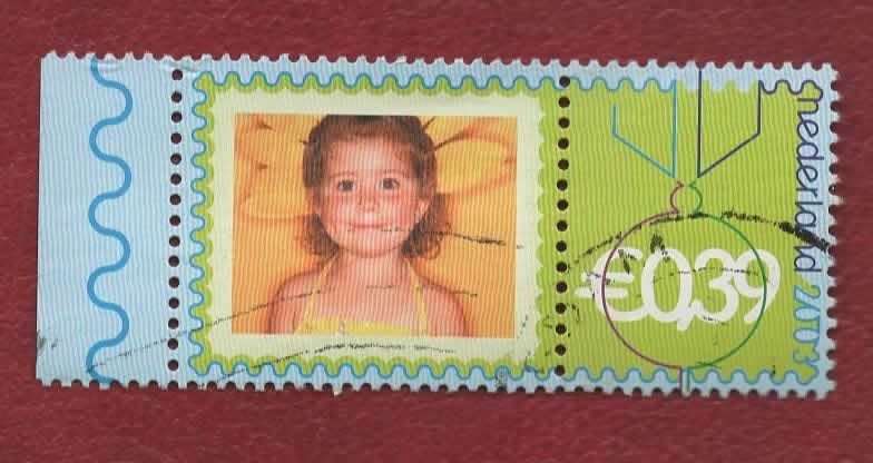 2176 - met tab - Feest - Medaille - ('03) - gebr, Ophalen of Verzenden, Na 1940, Gestempeld