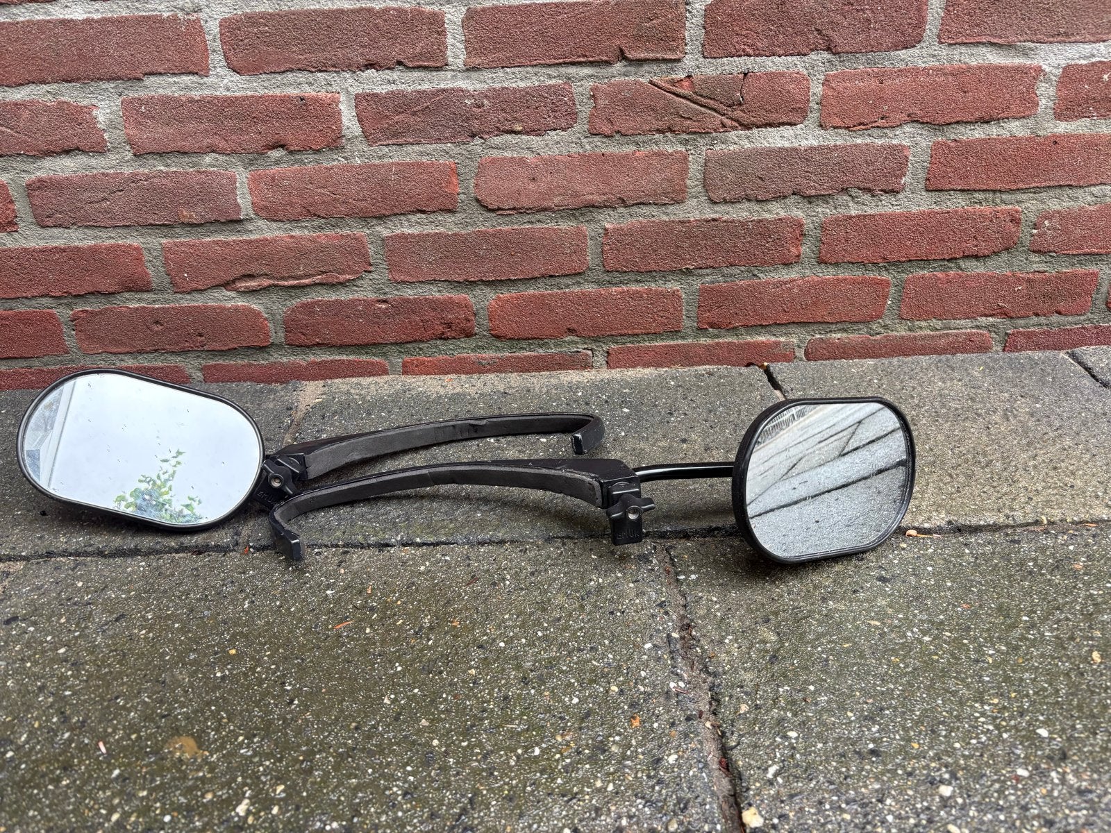 VW Tiguan caravan spiegels type 2010, Ophalen of Verzenden, Gebruikt, Volkswagen
