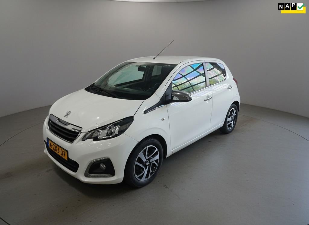 Peugeot 108 1.0 e-VTi Première, Clima, Camera, Keyless, NAP, Voorwielaandrijving, Euro 5, Stof, Gebruikt