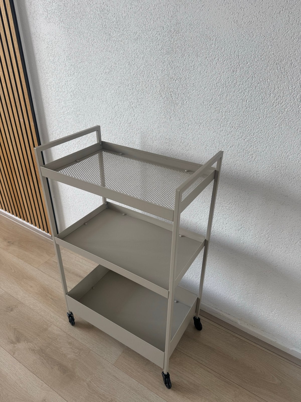 Ikea Nissafors Roltafel, Minder dan 55 cm, Gebruikt, Metaal of Aluminium, Ophalen of Verzenden