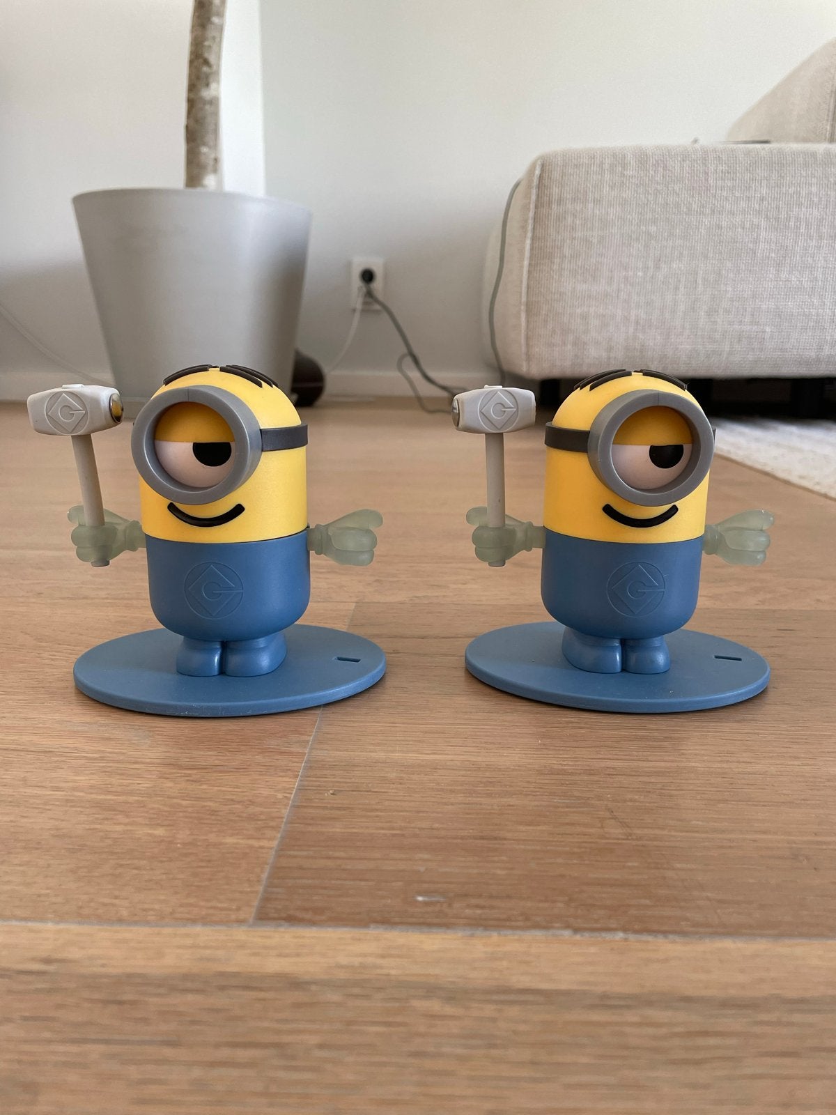 Minions Hamer Spelletje - Set van 2, Ophalen of Verzenden, Zo goed als nieuw