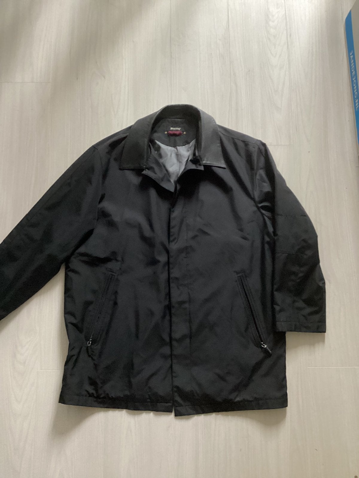 Zwarte herenjas van Milestone, Ophalen of Verzenden, Zo goed als nieuw, Maat 56/58 (XL), Zwart