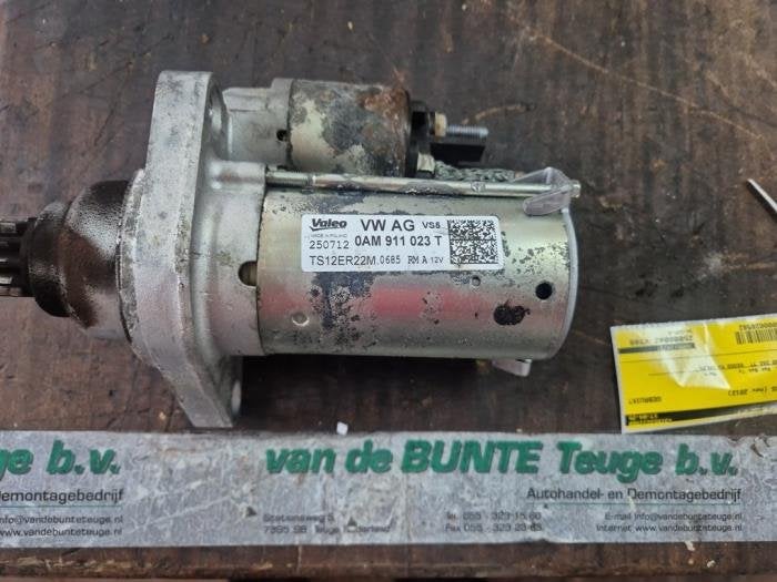 Startmotor van een Volkswagen Golf Plus, Gebruikt, -, Volkswagen, -
