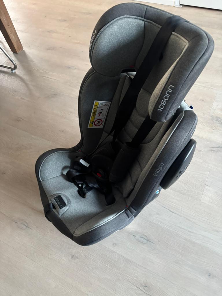 Osann Eno360 autostoel - Grijs - Zo goed als nieuw, Autogordel of Isofix, Zijbescherming, Zo goed als nieuw, Ophalen