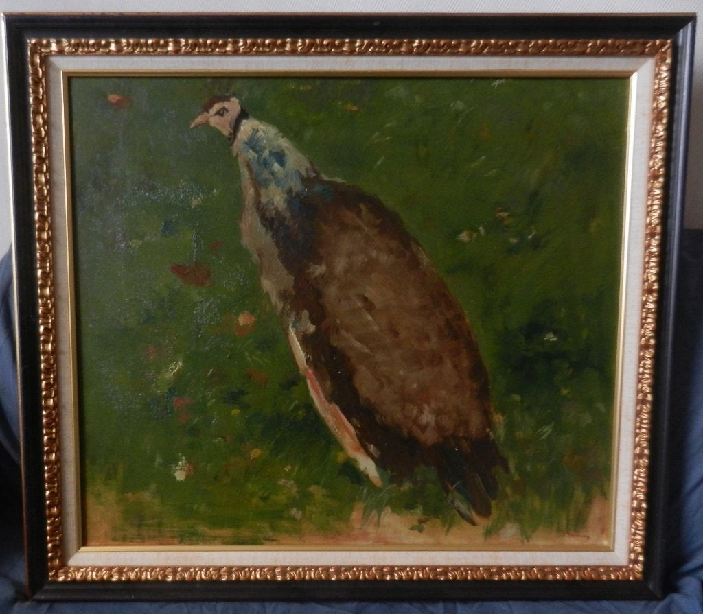 Olieverf Pauw Willem de Zwart (1862-1931) ca 1920-30 59x68, Antiek en Kunst, Kunst | Schilderijen | Klassiek, Ophalen of Verzenden