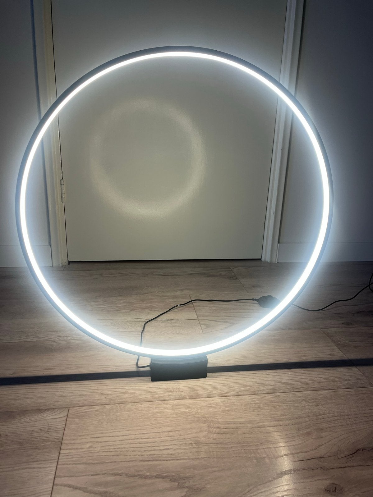 Ringlamp LED - Dimbaar - Zo goed als nieuw, Overige merken, Kunststof, Zwart, Overige fittingen