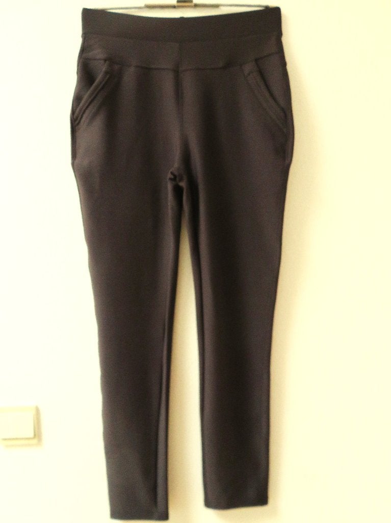 T65 MADE IN ITALY nieuwe broek zwart M 38/40, Maat 38/40 (M), Made in Italy, Zwart, Nieuw