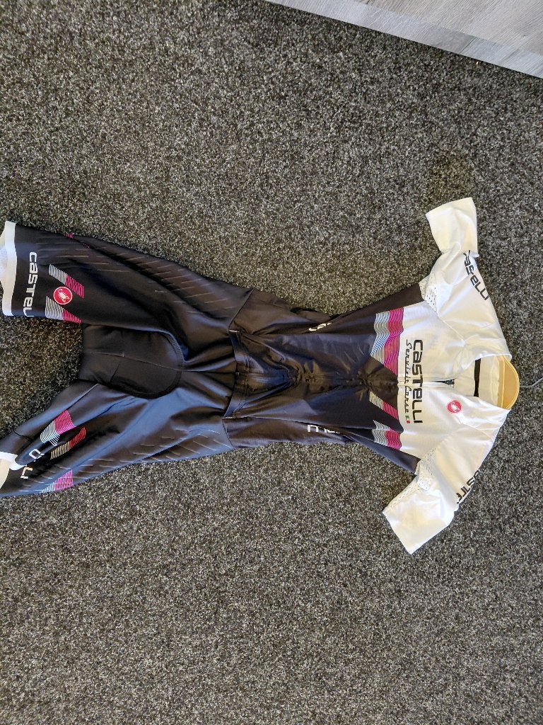 Castelli Free San Remo W Suit Maat XXS Nieuw!, Fietsen en Brommers, Fietsaccessoires | Fietskleding, Ophalen, Nieuw, Dames, Bovenkleding