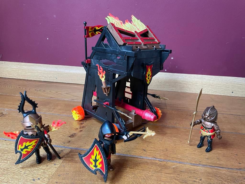 Playmobil Novelmore Burnham Raiders Vurige Stormram 70393, Ophalen, Zo goed als nieuw, Complete set