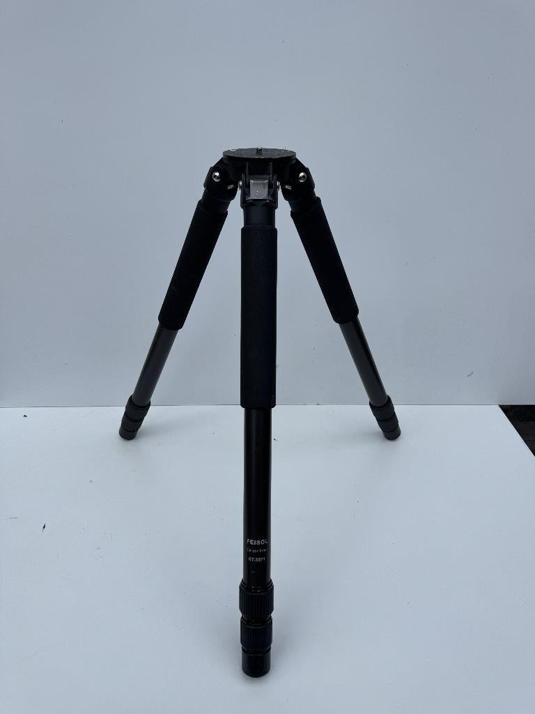 Carbon Statief Feisol CT-3371, Ophalen of Verzenden, Gebruikt, Minder dan 150 cm, Driepoot