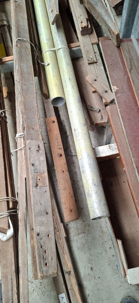 Aluminium dektent ligger, Watersport en Boten, Ophalen, Gebruikt, Overige typen