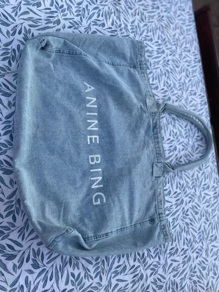 Anine Bing Shopper - Strand, Gym, Boodschappen, Verzenden, Nieuw, Grijs, Shopper