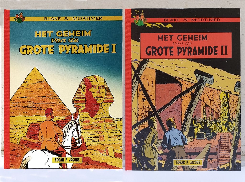 Het geheim van de grote pyramide I & II Blake & Mortimer, Eén stripboek, Verzenden, Nieuw, E.P. Jacobs