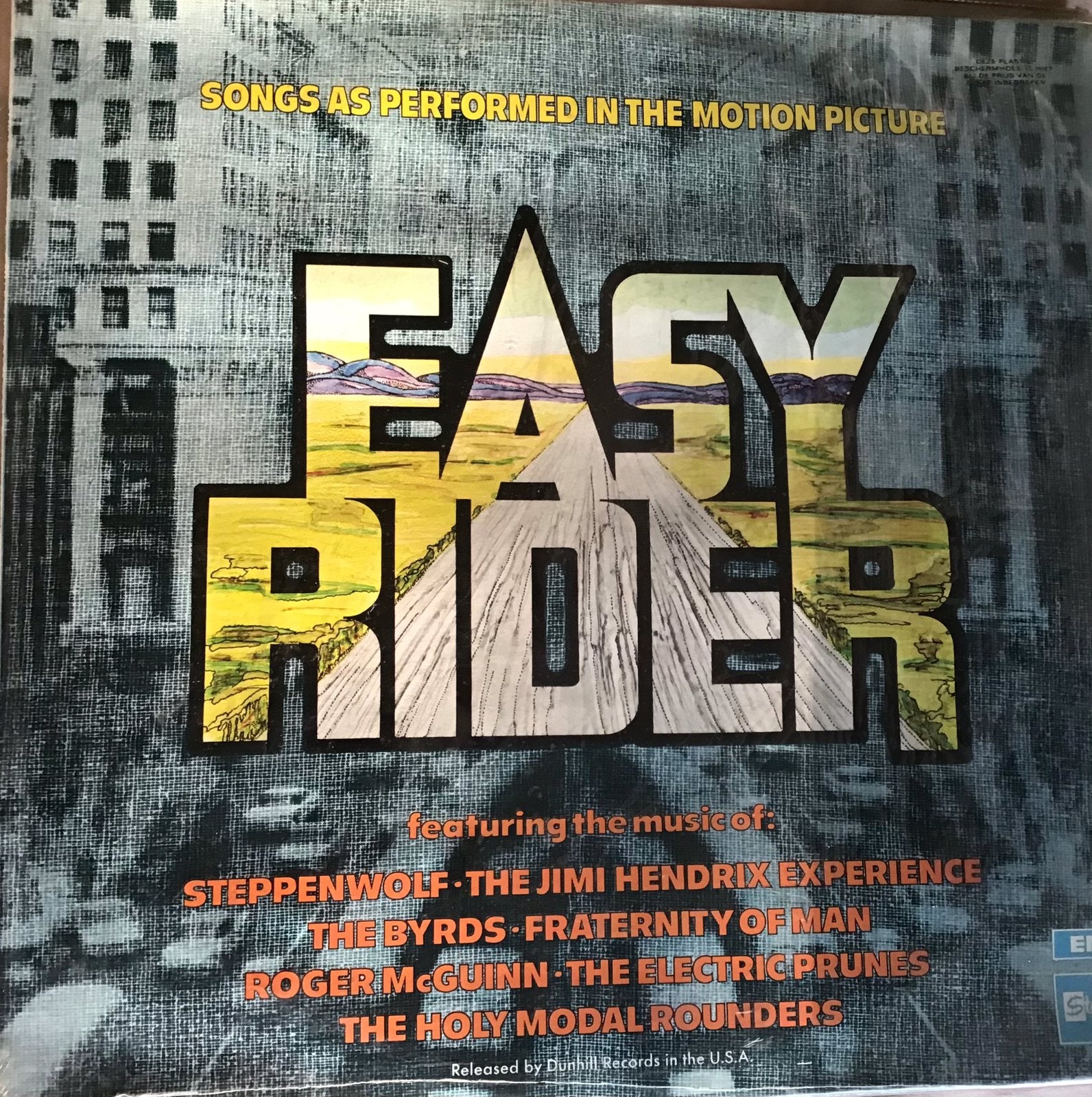 LP vynil , The Birds Easy Rider, Beschermende buitenhoes, Ophalen, Gebruikt