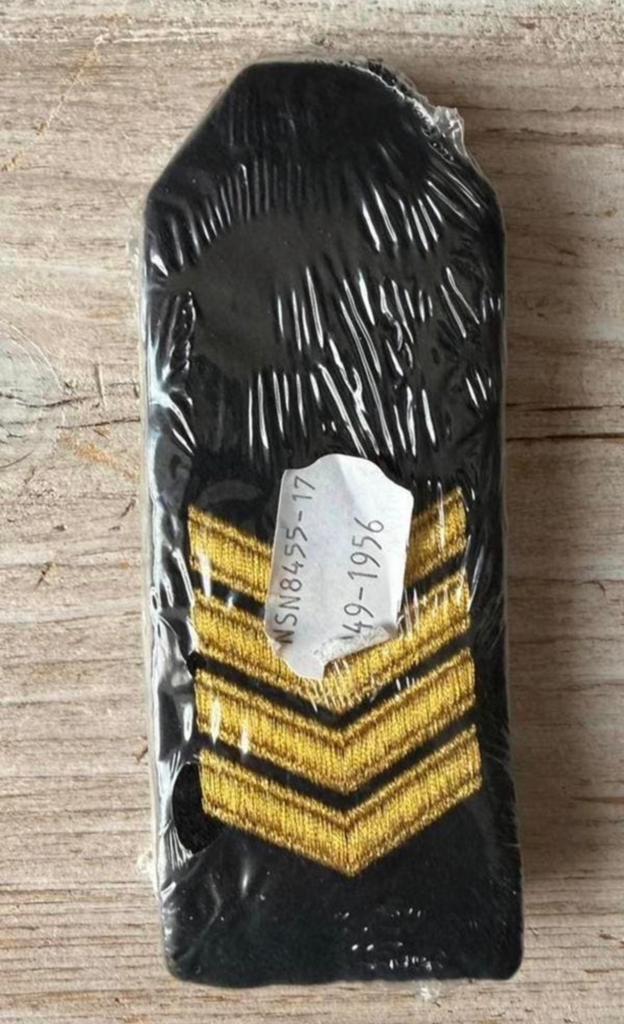 Marine / Mariniers Setje Rangen -7a, Verzamelen, Militaria | Algemeen, Ophalen of Verzenden, Marine, Nederland, Embleem of Badge