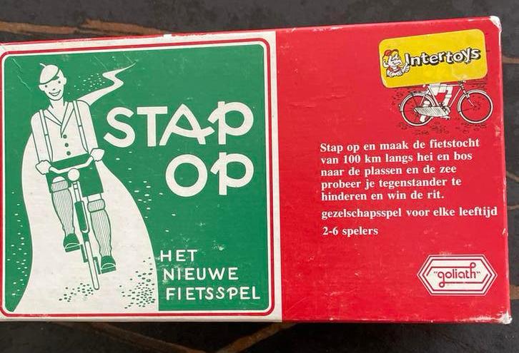 Stap Op: Het Nieuwe Fietsspel - Gezelschapsspel, Een of twee spelers, Ophalen of Verzenden, Gebruikt