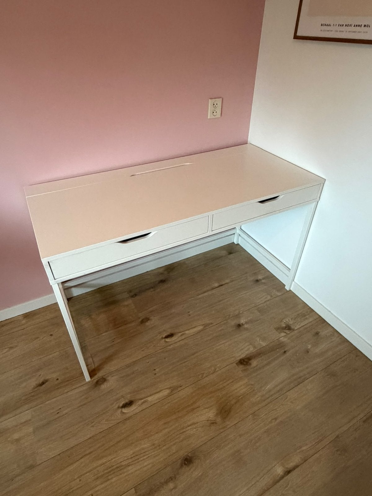 IKEA Alex bureau - Zo goed als nieuw, Met lades, Spaanplaat of MDF, Ophalen of Verzenden, Zo goed als nieuw
