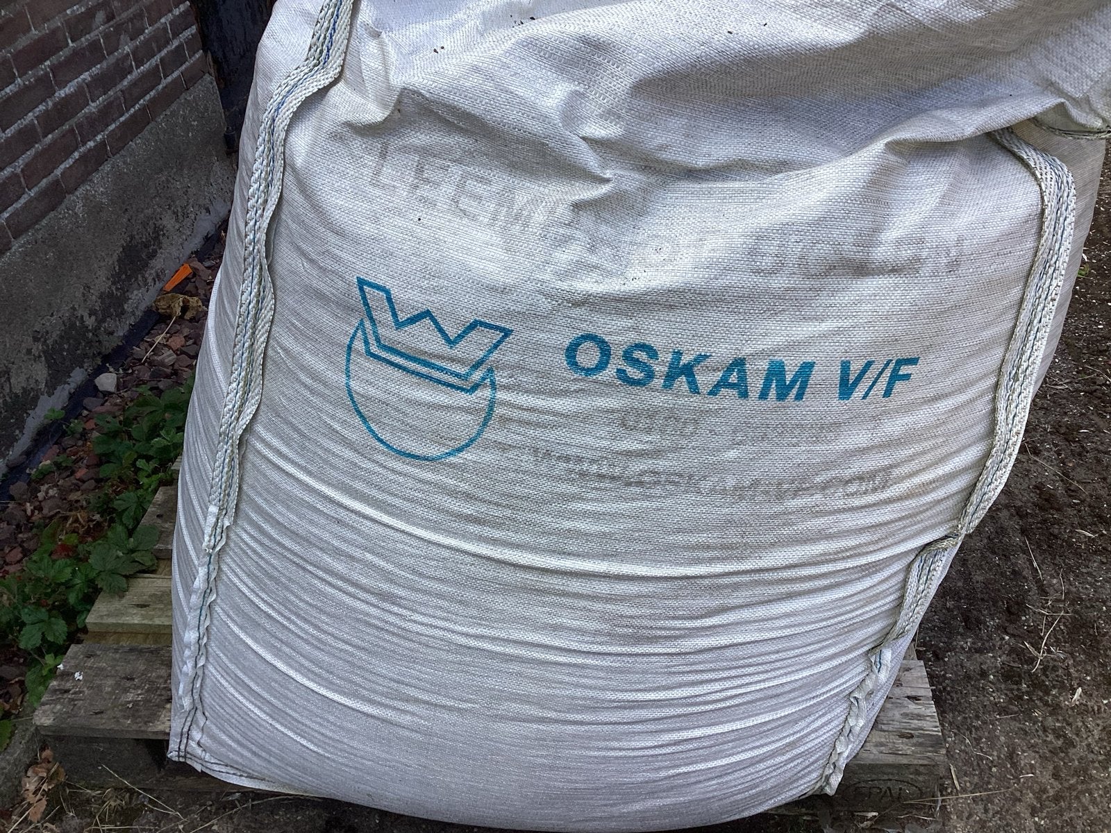 Leem voor stucwerk, stampleem in Big Bag, Ophalen, Zo goed als nieuw