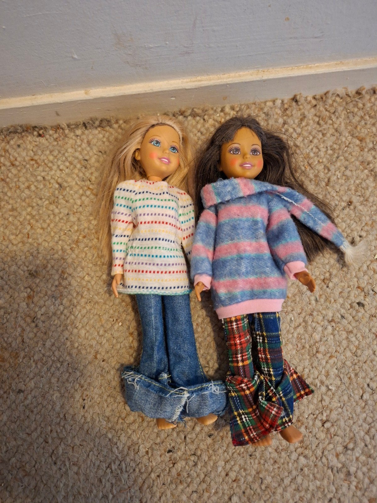 2 popjes van Mattel.., Ophalen, Zo goed als nieuw, Poppenhuis