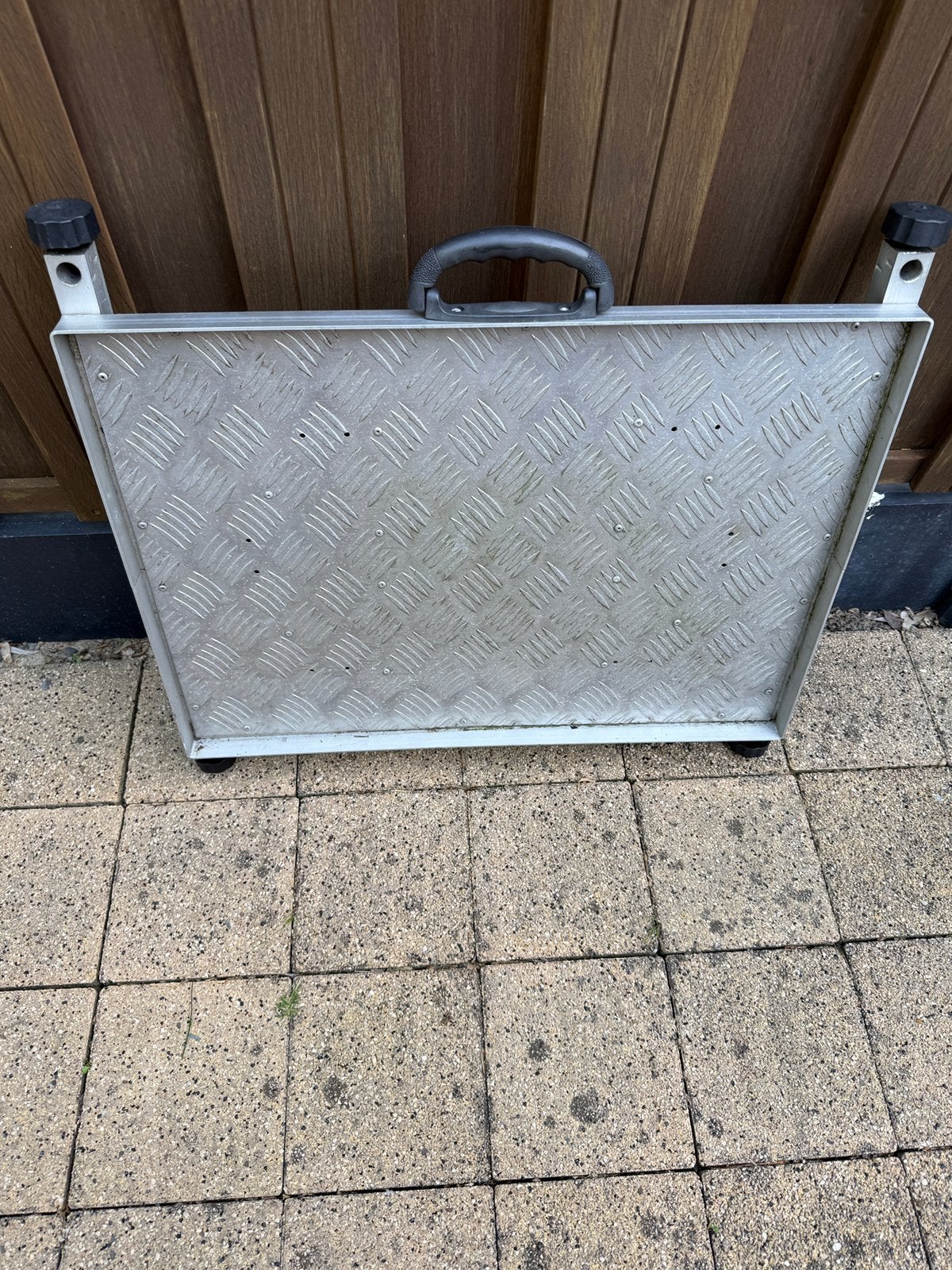Aluminium plateau 70x50 compleet, Ophalen, Gebruikt
