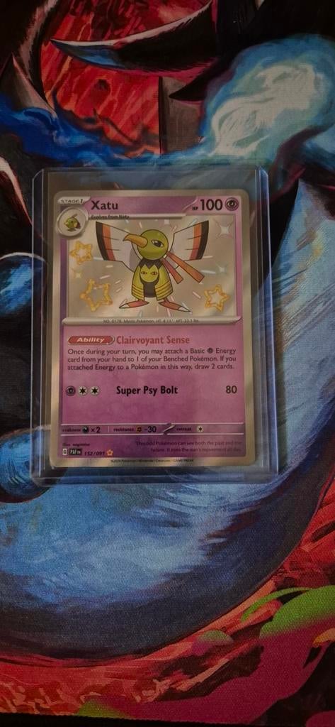 Pokémon kaart: Xatu 152/091, Ophalen of Verzenden, Nieuw, Losse kaart, Foil
