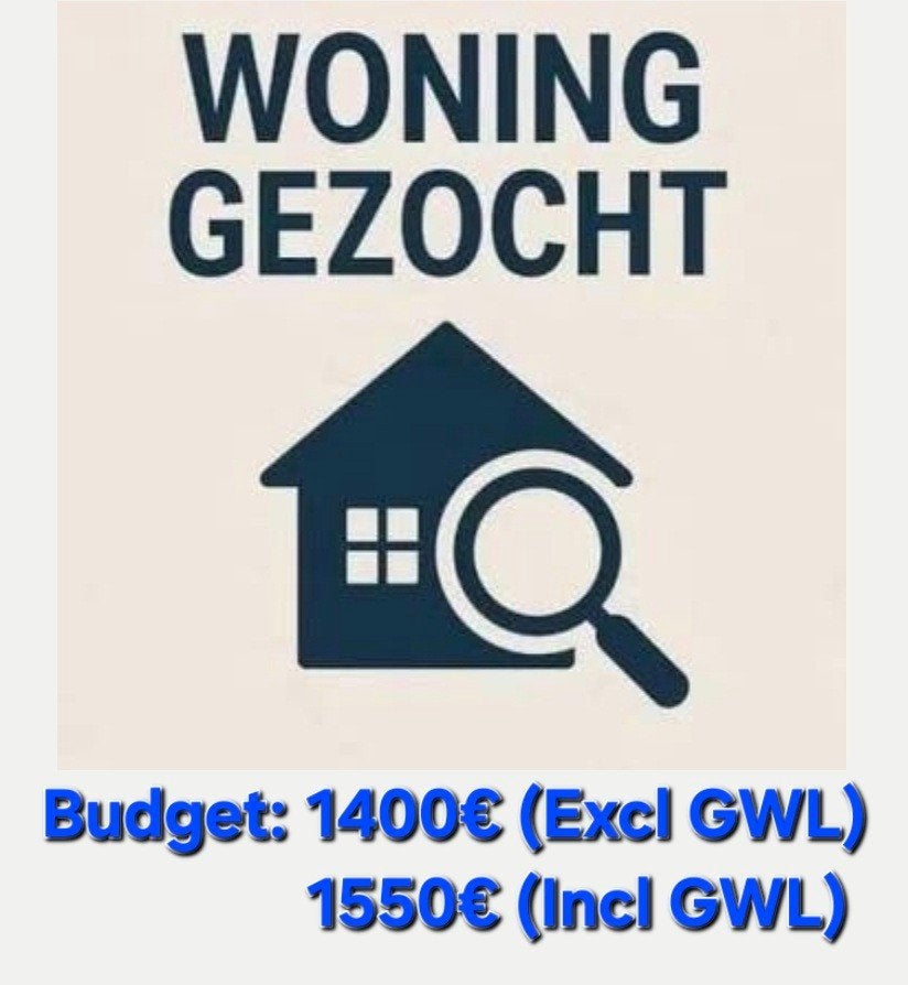 GEZOCHT Studio Appartement Woning, Ophalen