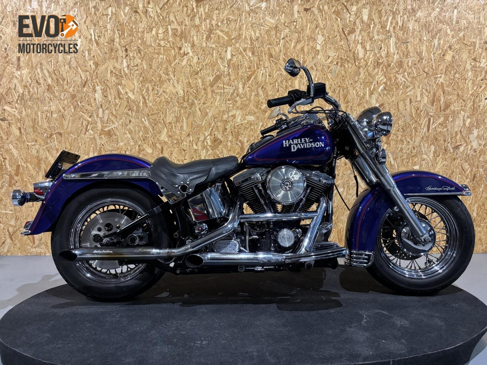 Harley Davidson FLSTC Heritage Softtail Classic, Motoren, HD, 1340 cc, Chopper, Bedrijf