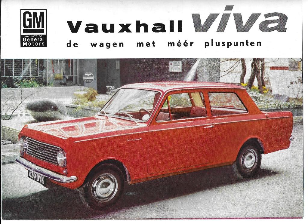 Vauxhall Viva GM folder (viv01), Ophalen of Verzenden, Zo goed als nieuw, Overige merken