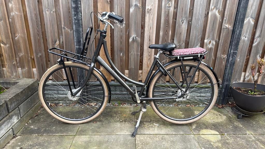 Batavus Diva antraciet, 50 tot 53 cm, Ophalen, Gebruikt, Versnellingen