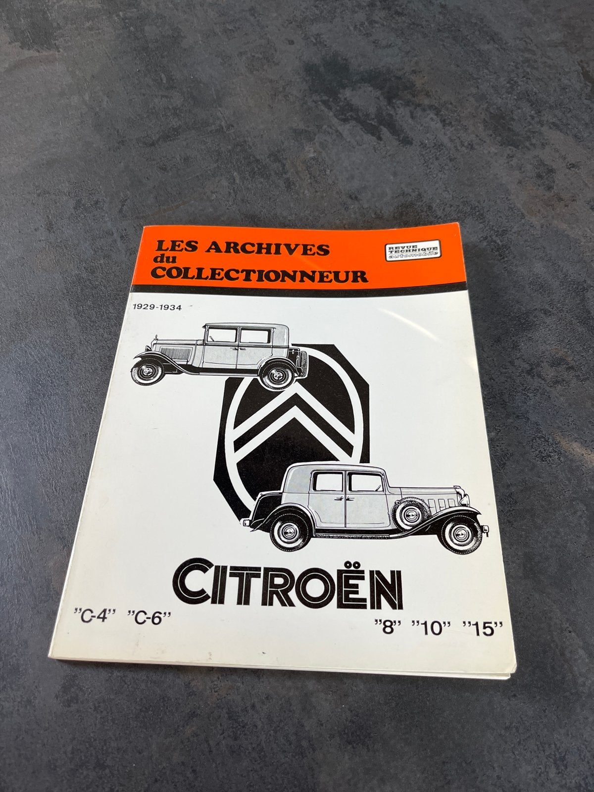 Citroën C4 C6 Rosalie Archiefboek (1929-1934) ETAI, Ophalen of Verzenden, Zo goed als nieuw, Citroën