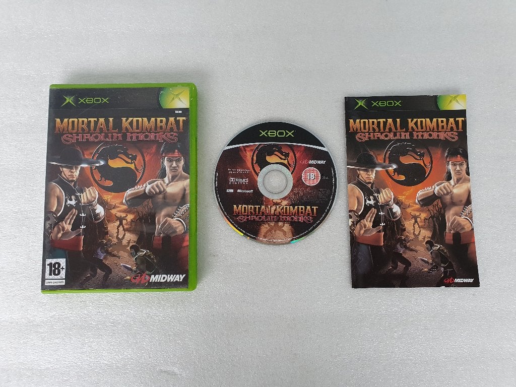 Xbox: Mortal Kombat - Shaolin Monks, Spelcomputers en Games, Gebruikt, Vanaf 18 jaar, Vechten, 2 spelers
