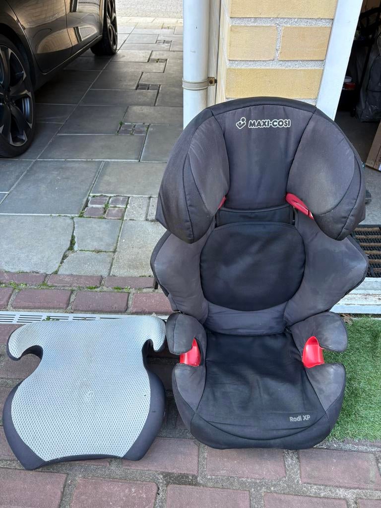 Autostoel maxicosi en verhoger gratis, Ophalen, 15 t/m 36 kg, Maxi-Cosi, Gebruikt