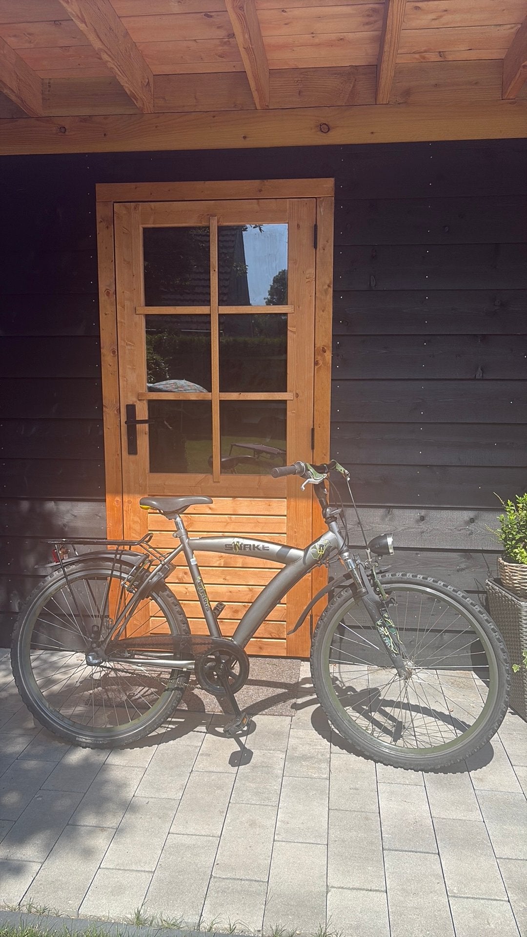 Jongensfiets batavus snake 26 inch 3v, Terugtraprem, Gebruikt, Versnellingen, Ophalen