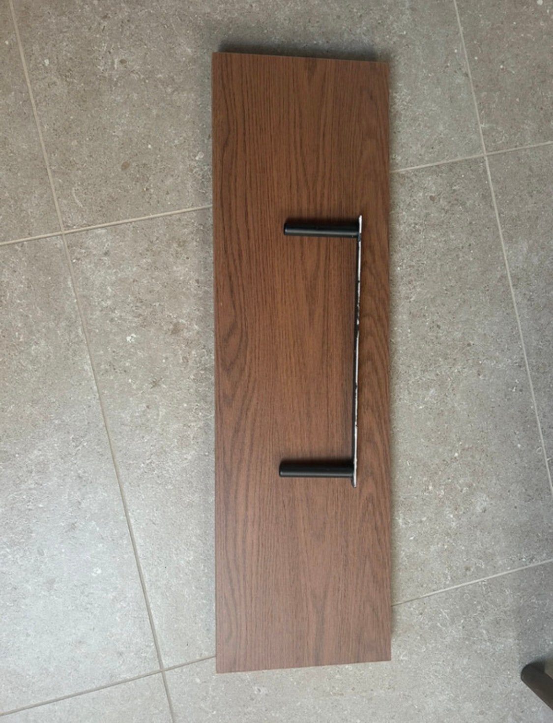 Walnoot zwevende plank 2 stuks, Ophalen of Verzenden, Zo goed als nieuw