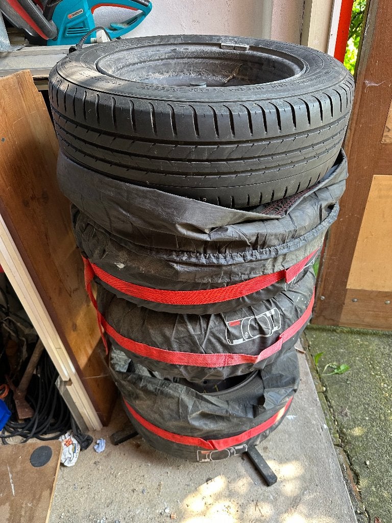 4x. GoodYear DuraGrip 185/65 R15 88 T, Ophalen, Gebruikt, 15 inch, 185 mm