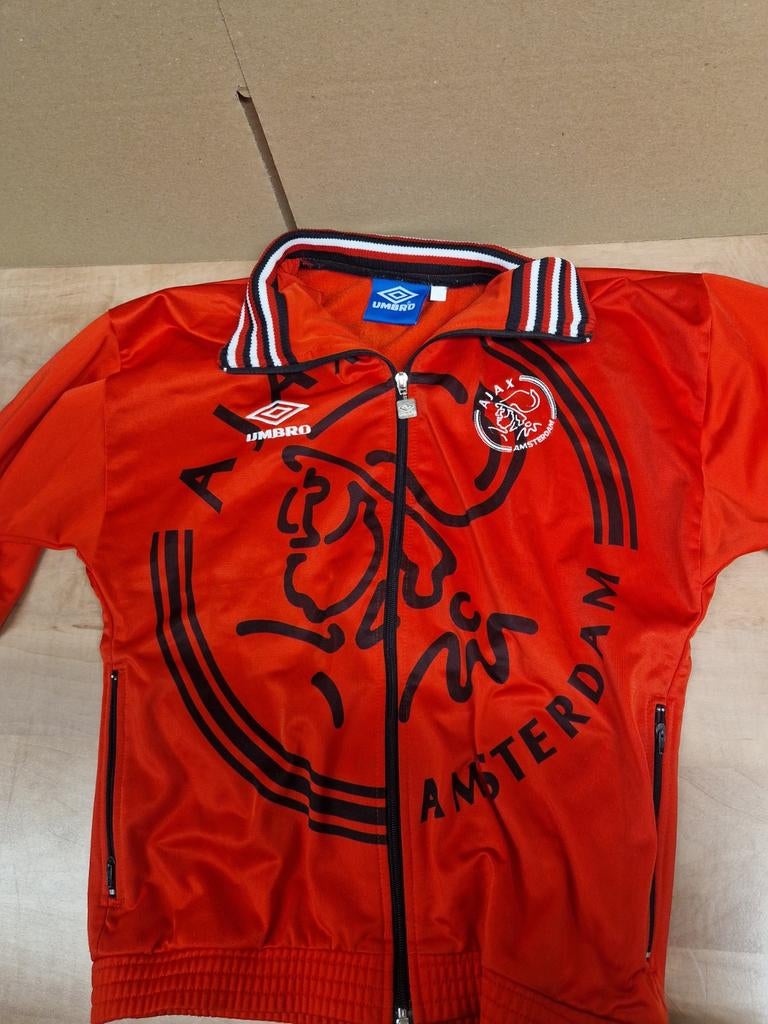 Ajax Umbro Trainingspak Maat 152 - Collectors Item, Gebruikt, Umbro, Ophalen of Verzenden, Setje