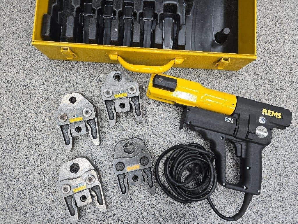REMS Power-Press ACC Super-Pack – met 4 REMS persbekken, Ophalen, Zo goed als nieuw