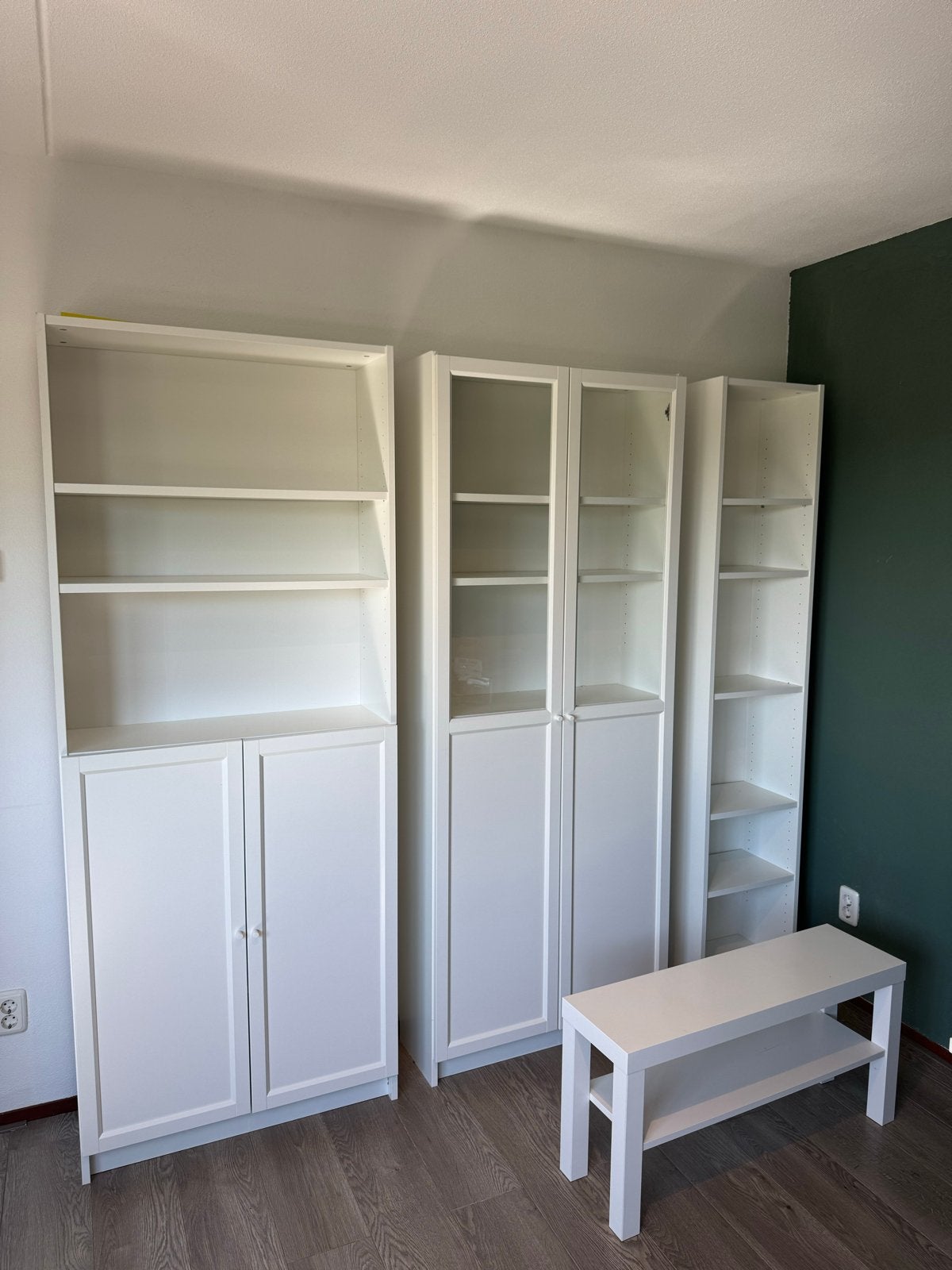 Witte kasten en kastje - diverse maten, Ophalen, Overige materialen, 200 cm of meer, 50 tot 100 cm
